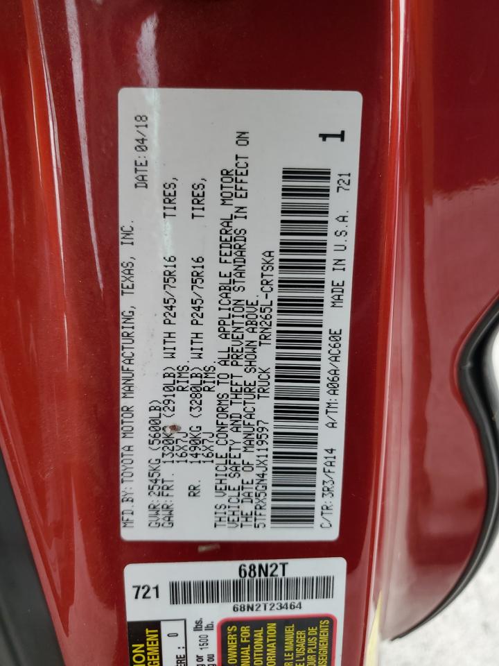 TOYOTA TACOMA ACCESS CAB