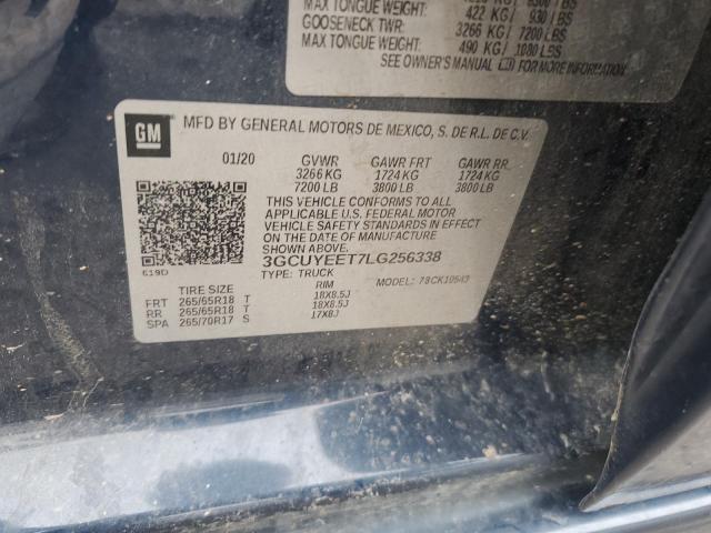 2020 CHEVROLET SILVERADO #3292514704