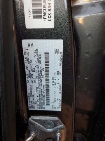 2017 FORD ESCAPE TITANIUM 1FMCU9J90HUA38959