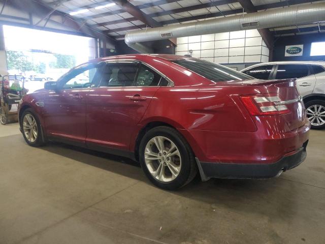 FORD TAURUS SEL 2013 red sedan 4d gas 1FAHP2H8XDG189988 photo #3