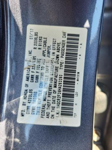 2017 HONDA ACCORD LX - 1HGCR2F38HA263280