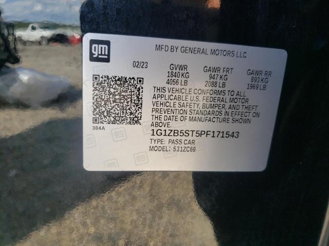 2023 CHEVROLET MALIBU LS 1G1ZB5ST5PF171543