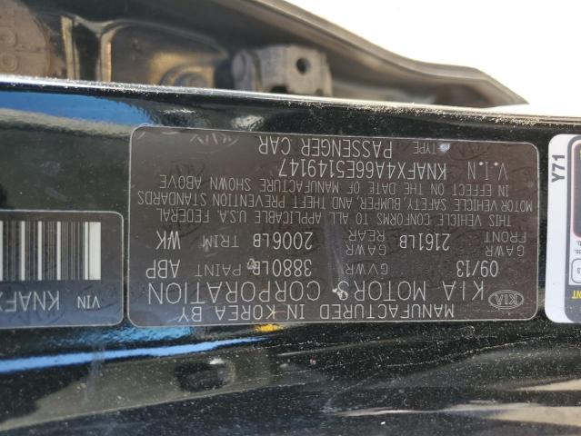 KNAFX4A66E5149147 KIA FORTE LX