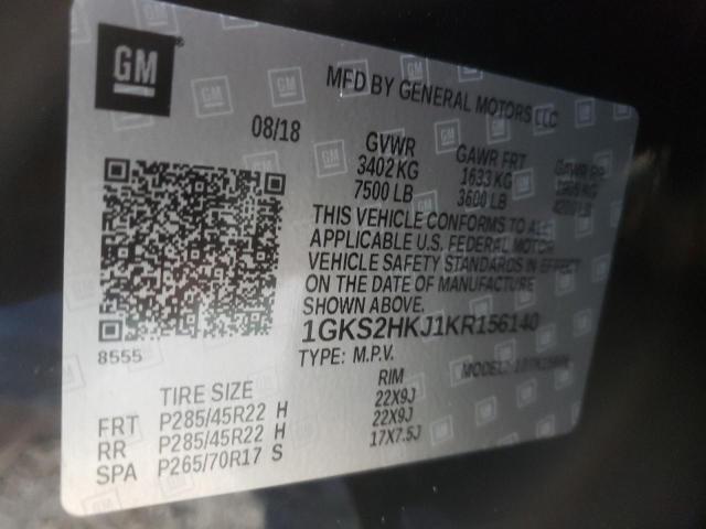 2019 GMC YUKON 1GKS2HKJ1KR156140