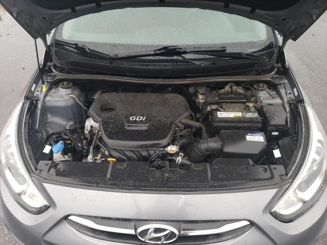 Хетчбеки HYUNDAI ACCENT 2017 Сірий