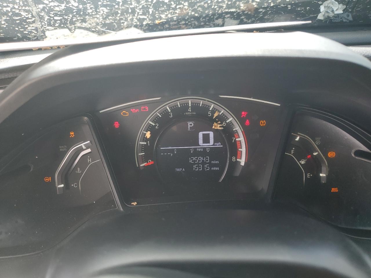 2HGFC4B0XHH312356 HONDA CIVIC 2017