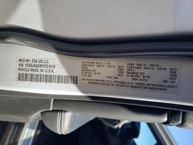 1C4RJKAG8P8751614 2023 JEEP GRAND CHER