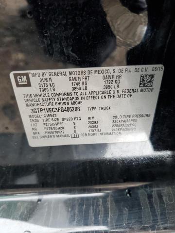 3GTP1VEC3FG406208 GMC Sierra C1500 Slt