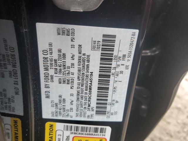 3FMCR9C68MRA45194 Ford Bronco Sport Outer Banks