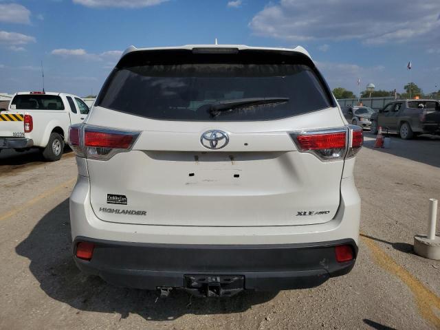 VIN 5TDJKRFH2ES059152 2014 Toyota Highlander, Xle no.6