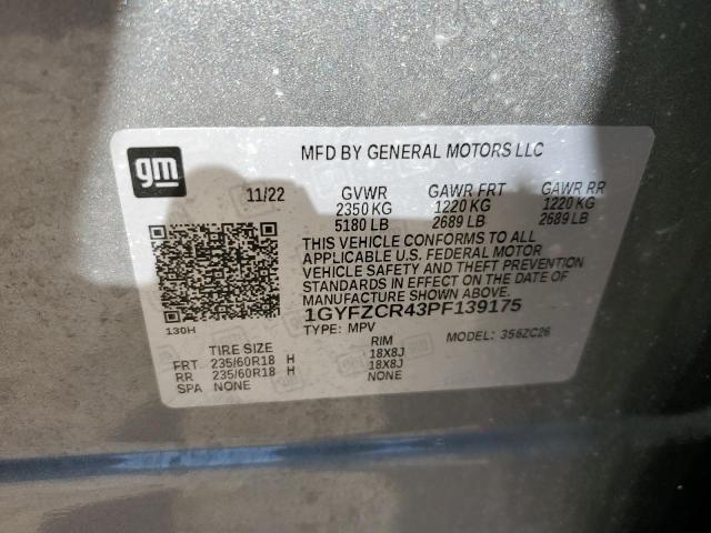 1GYFZCR43PF139175 Cadillac XT4 PREMIU 13