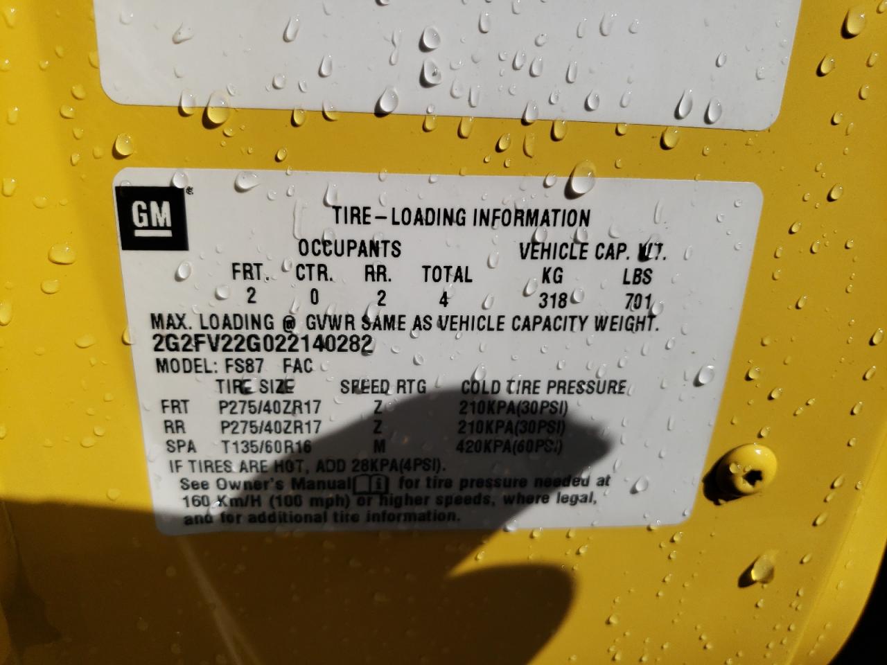 2002 PONTIAC FIREBIRD FORMULA for Sale | NM - ALBUQUERQUE | Thu. Jan 18