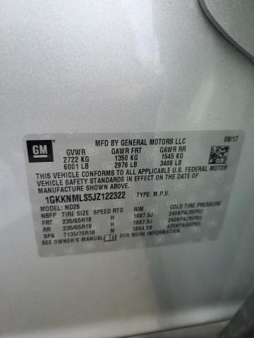 2018 GMC ACADIA ALL 1GKKNMLS5JZ122322