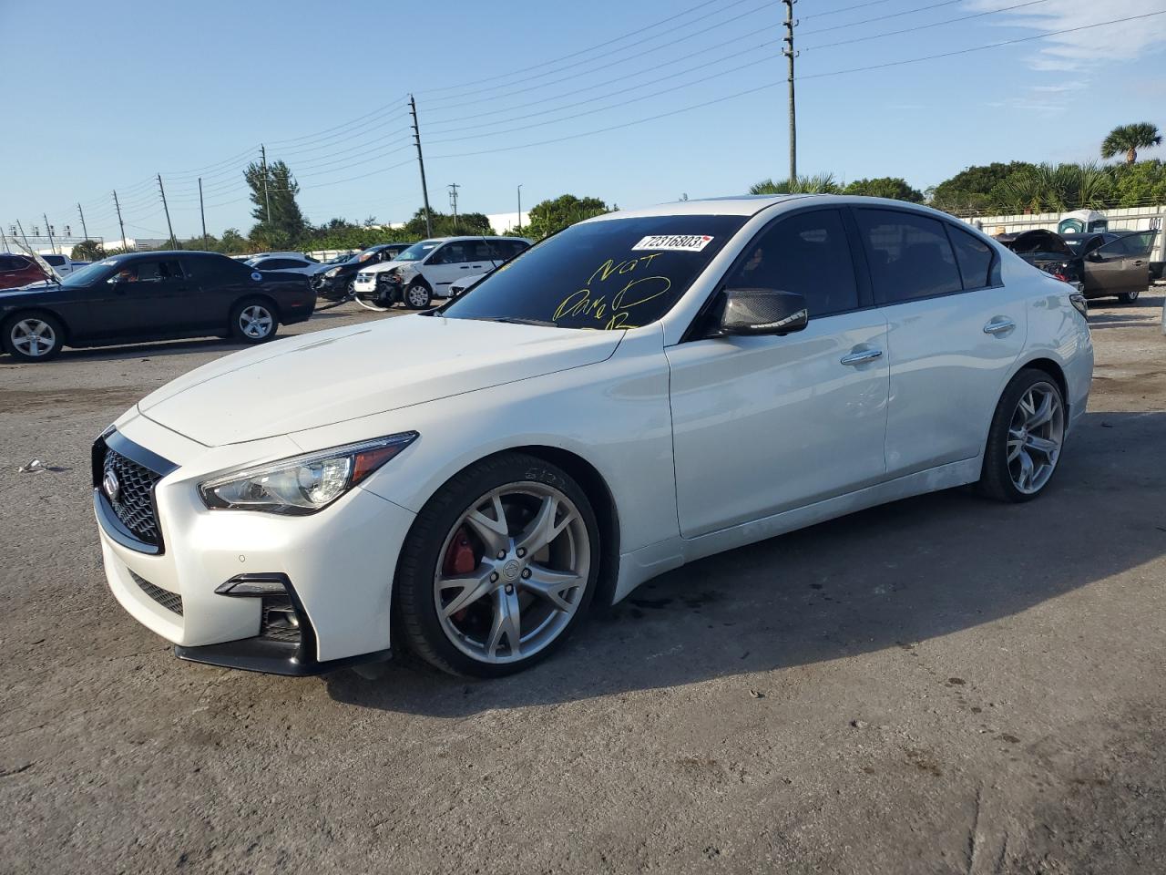 JN1FV7DP0NM370024 Infiniti Q50 RED SP