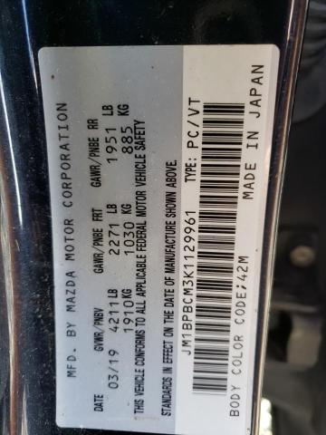 2019 MAZDA 3 PREFERRE - JM1BPBCM3K1129961