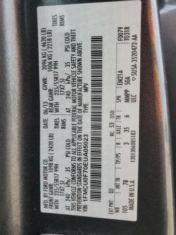 1FMCU0F70EUA05023 | 2014 FORD ESCAPE S