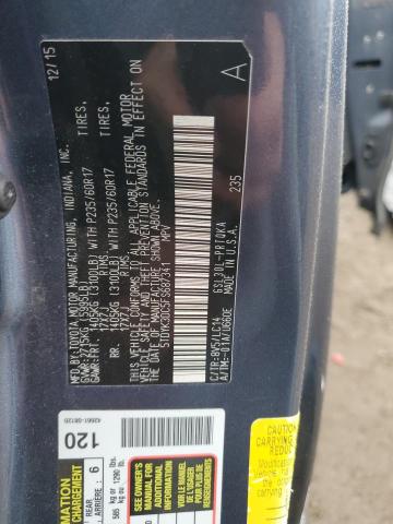 2015 TOYOTA SIENNA XLE - 5TDYK3DC5FS687341