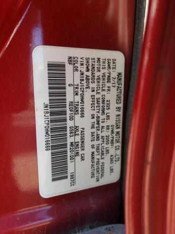 2017 NISSAN ROGUE SPOR - JN1BJ1CP0HW016666