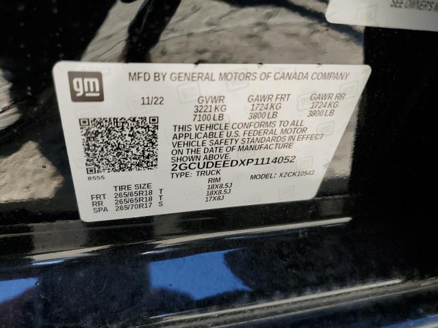 2023 CHEVROLET SILVERADO - 2GCUDEEDXP1114052