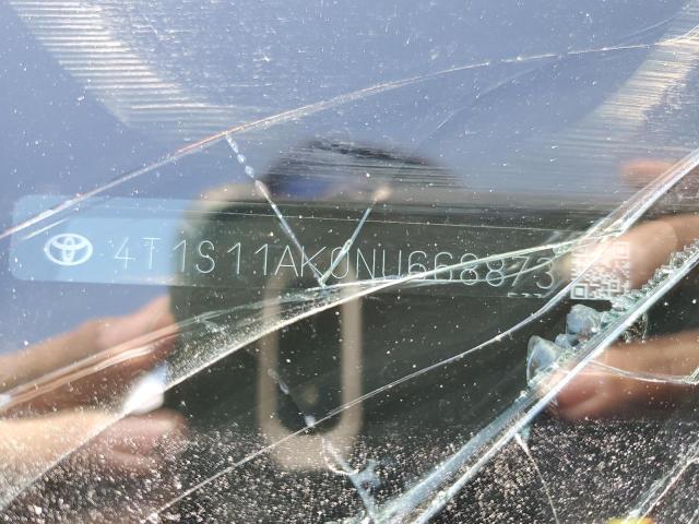 2022 TOYOTA CAMRY NIGH - 4T1S11AK0NU668873