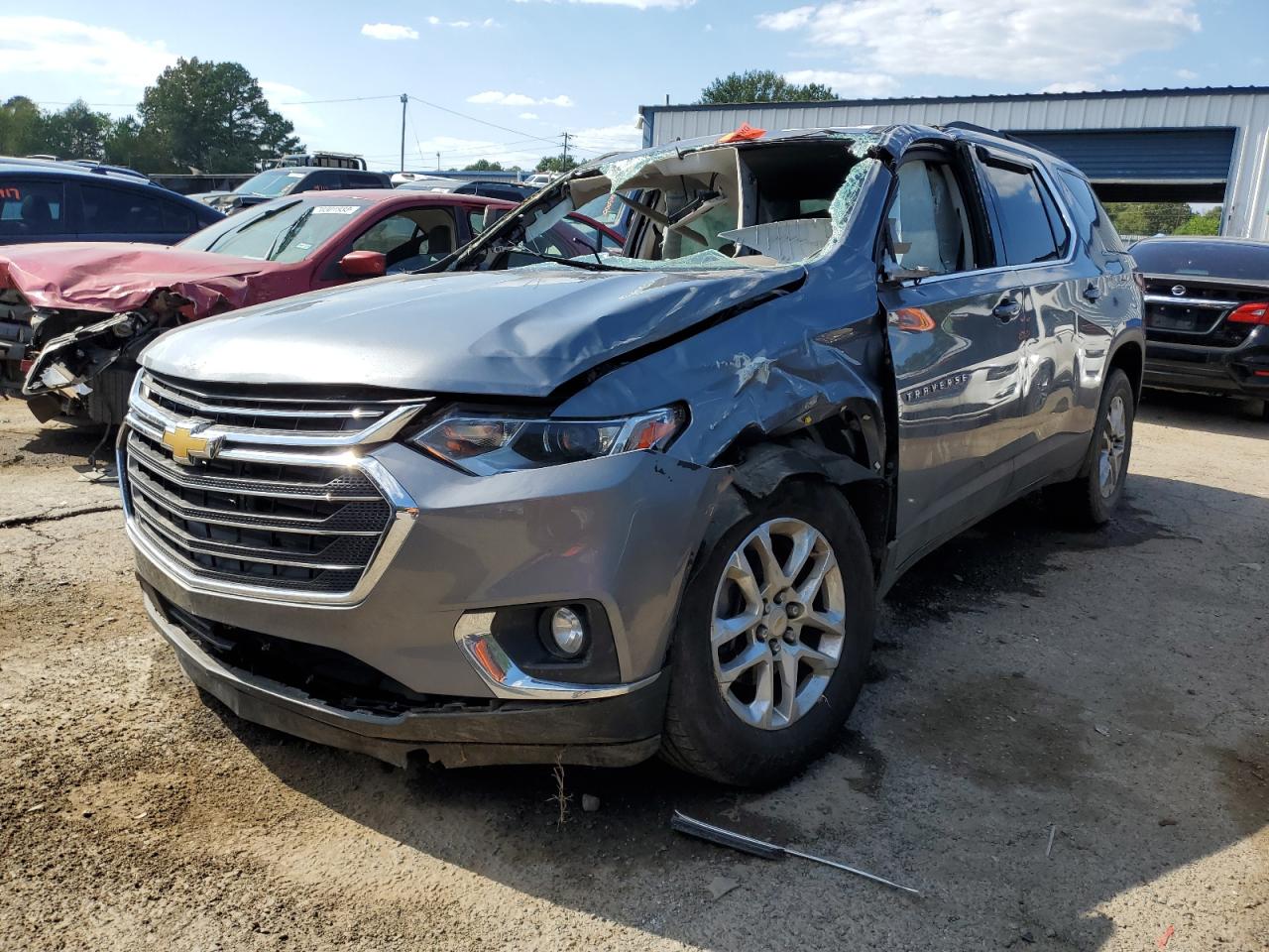 1GNERGKW9KJ265459 2019 Chevrolet Traverse Lt