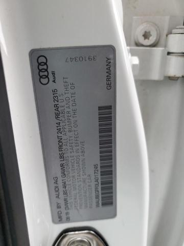 2020 AUDI A3 S-LINE - WAUBEGFF0LA017245