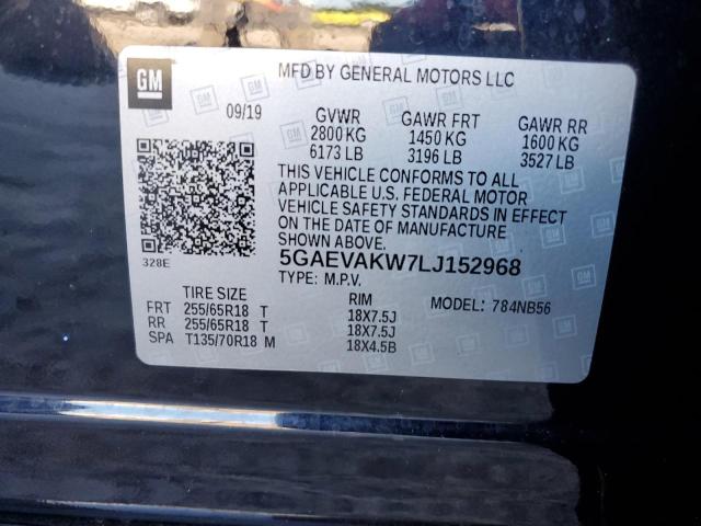 5GAEVAKW7LJ152968 Buick Enclave Essence