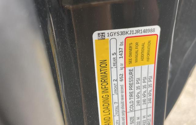 2018 CADILLAC ESCALADE L - 1GYS3BKJ1JR148988