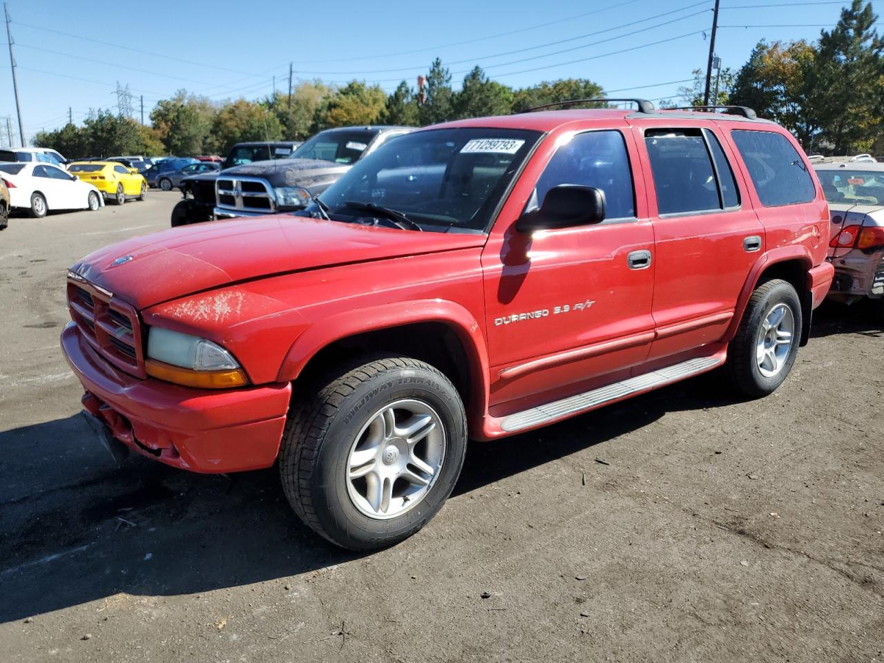1b4hs28z01f591406 1B4HS28Z01F591406 2001 Dodge Durango