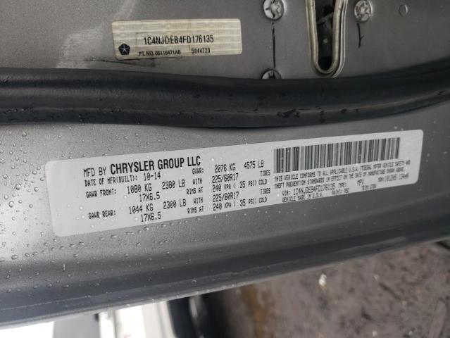 1C4NJDEB4FD176135 Jeep Compass Latitude