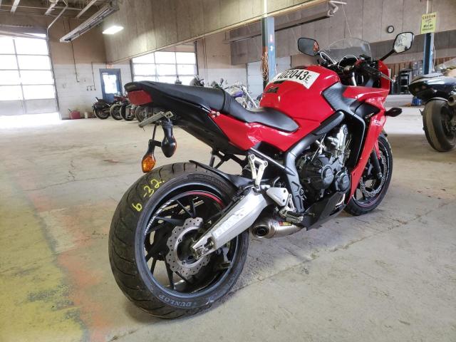 2015 HONDA CBR650 F MLHRC7406F5100453