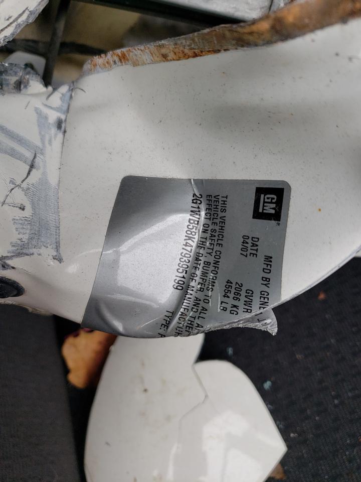 2G1WB58K479395199 2007 Chevrolet Impala Ls