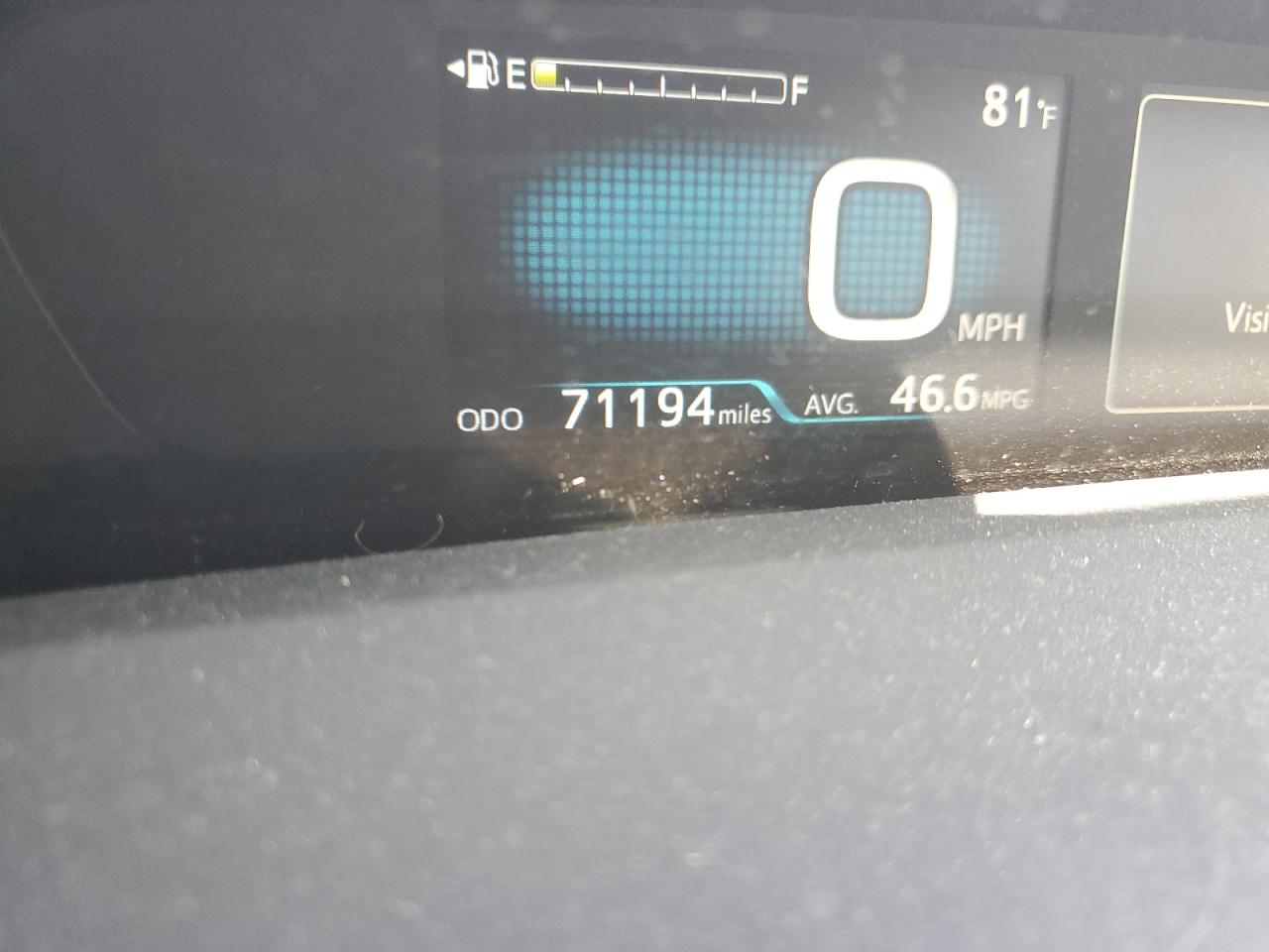 JTDKARFU4G3514933 TOYOTA PRIUS 2016