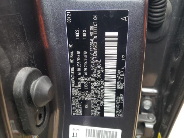 2021 Toyota Highlander Xle VIN: 5TDGZRBH8MS145947 Lot: 70515783