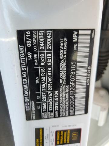 WDC0G4JB2GF078185 Mercedes-Benz GLC 300