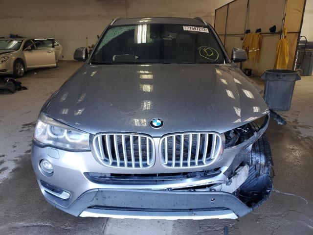 BMW X3 2016 Серебристый