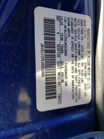 2018 NISSAN ROGUE SPT JN1BJ1CR5JW202890