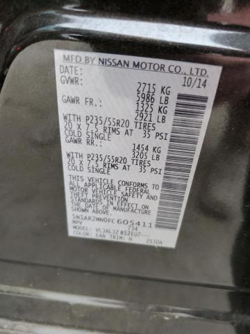 2015 NISSAN PATHFINDER - 5N1AR2MN0FC605411