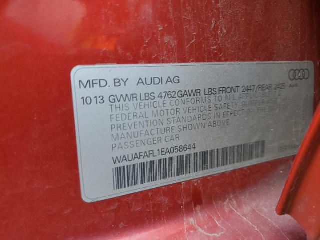 VIN WAUAFAFL1EA058644 2014 Audi A4, Premium no.13