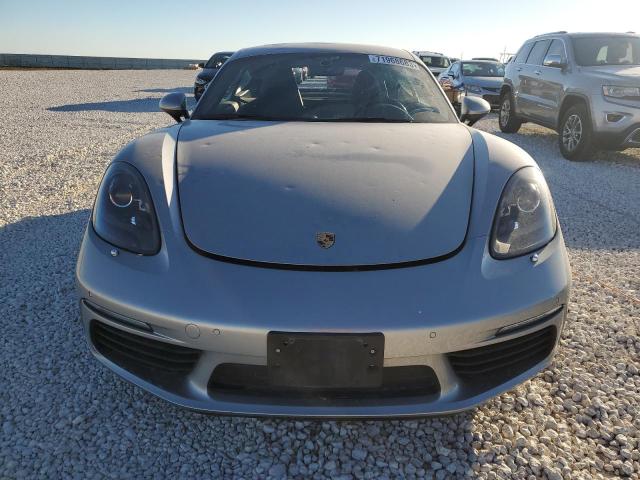  PORSCHE CAYMAN 2018 Сріблястий