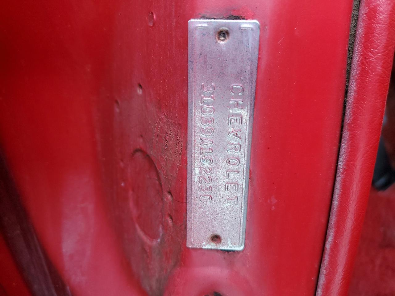 31839a192238 31839A192238 1963 Chevrolet Impala
