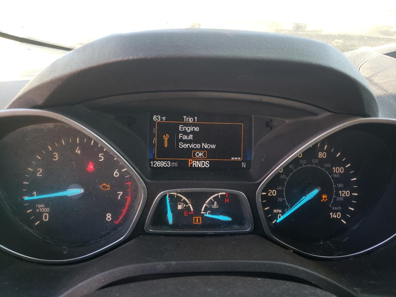 1FMCU0G90HUB91909 FORD ESCAPE 2017