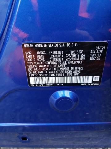 3CZRU6H18MM735558 Honda HR-V SPORT