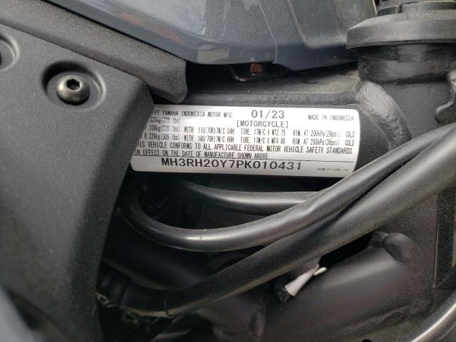 2023 YAMAHA MT-03 MH3RH20Y7PK010431