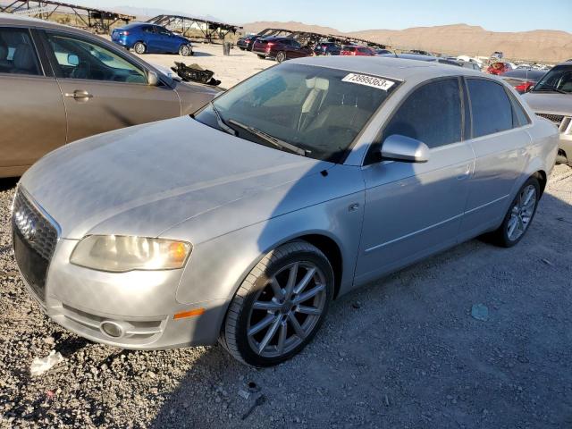 WAUAH78E37A129468 Auction: COPART Lot: 73999363 Location: NV - LAS VEGAS WEST WAUAH78E37A129468 AUDI A4 2007 SILVER Photo 1