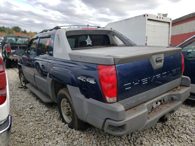 2002 Chevrolet Avalanche K2500 VIN: 3GNGK23G92G226007 Lot: 73235683