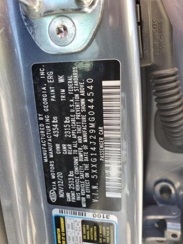 5XXG14J29MG044540 KIA K5 LXS