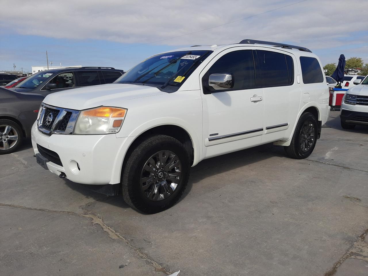 5N1BA0NE7FN608731 2015 Nissan Armada Platinum