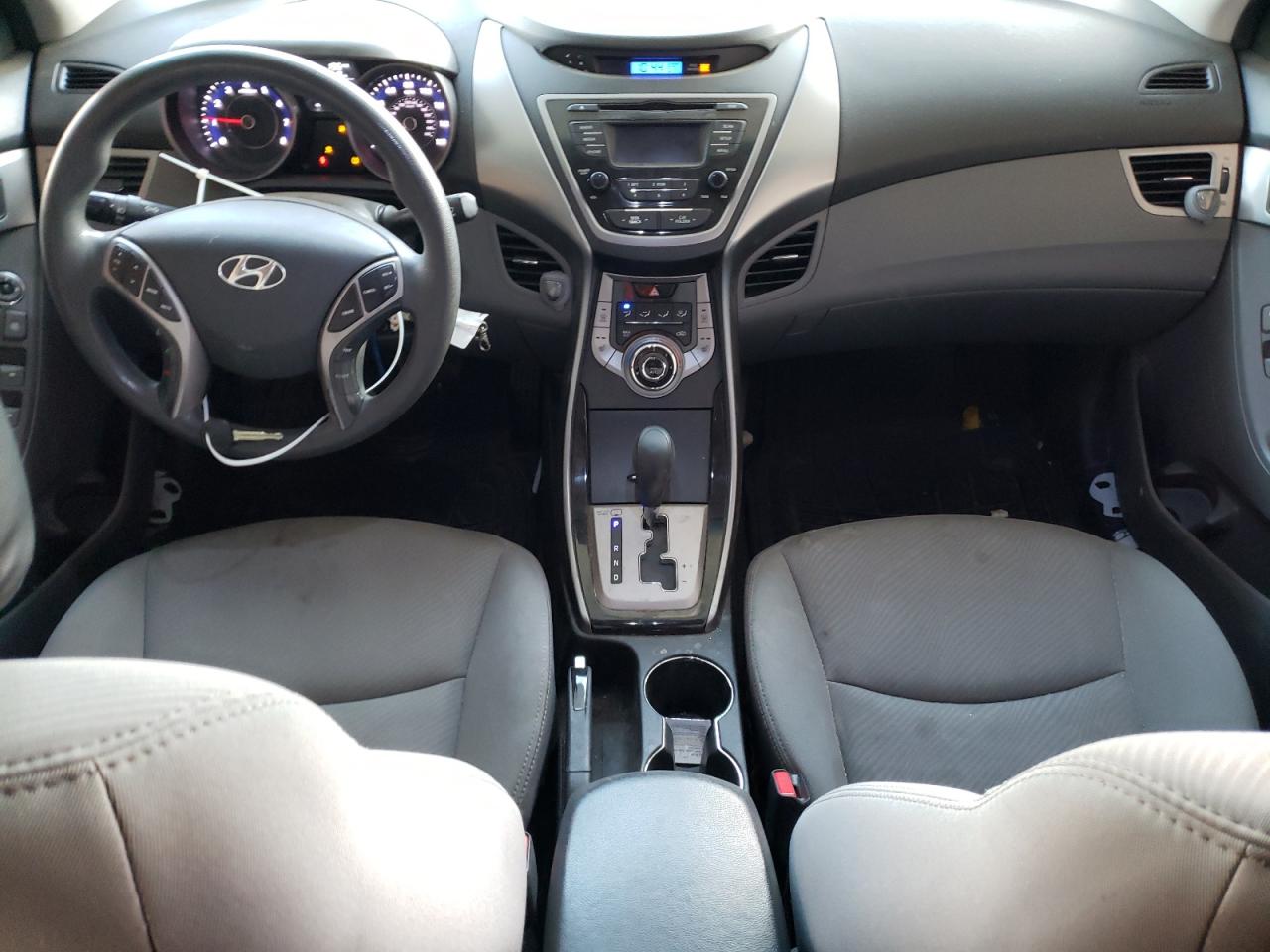 Lot #2193295761 2013 HYUNDAI ELANTRA GL