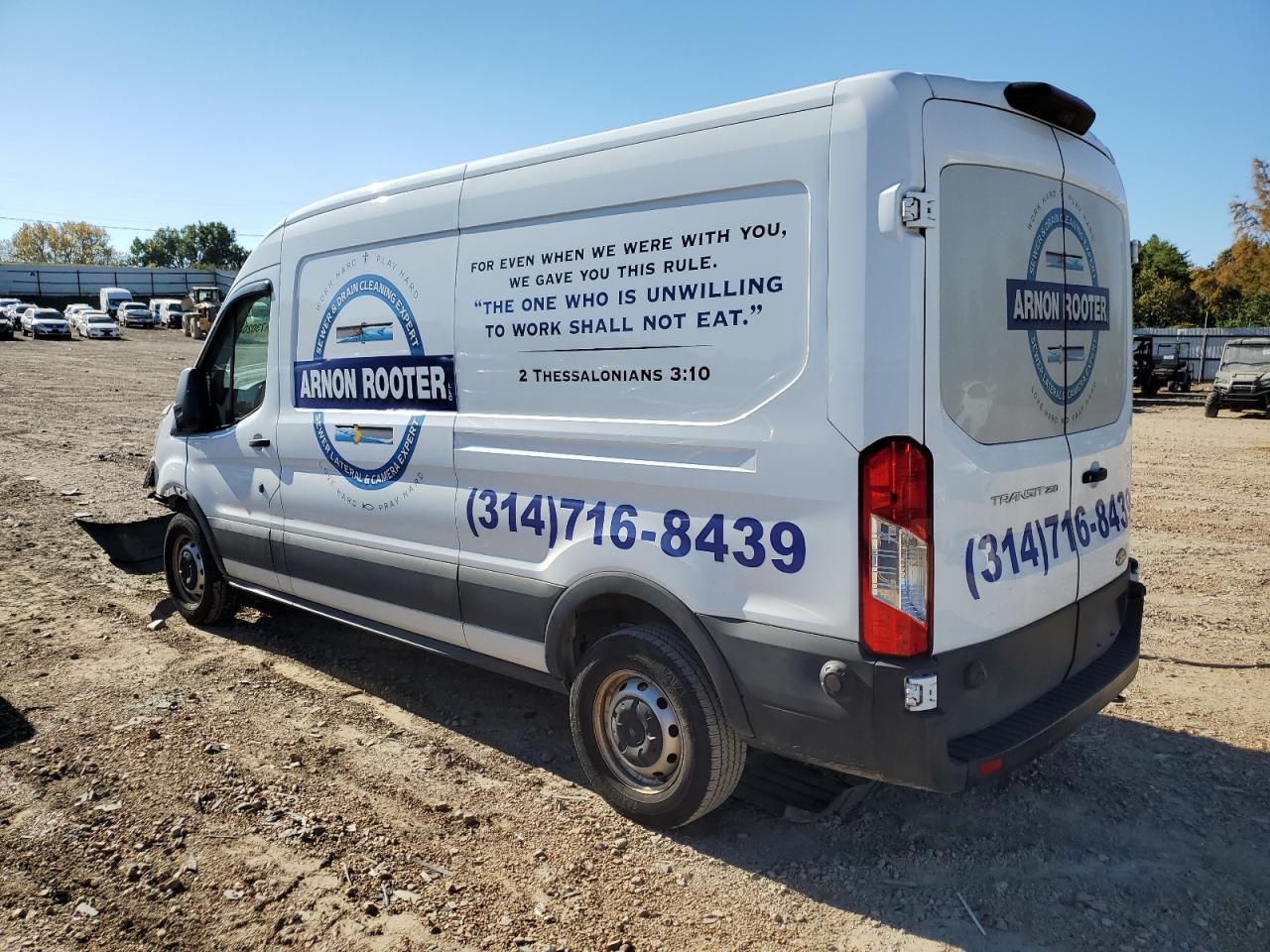 1FTYR2CM7KKA01687 FORD TRANSIT 2019